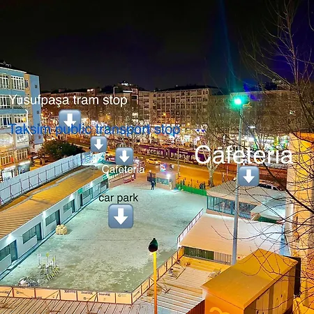 Istanbul'un Kral Dairesi Asansorlu 2 Klimali Lejlighed